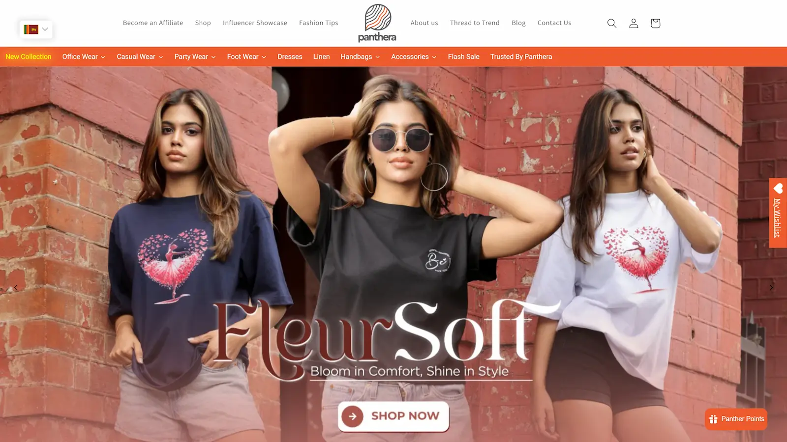 Panthera Styles website