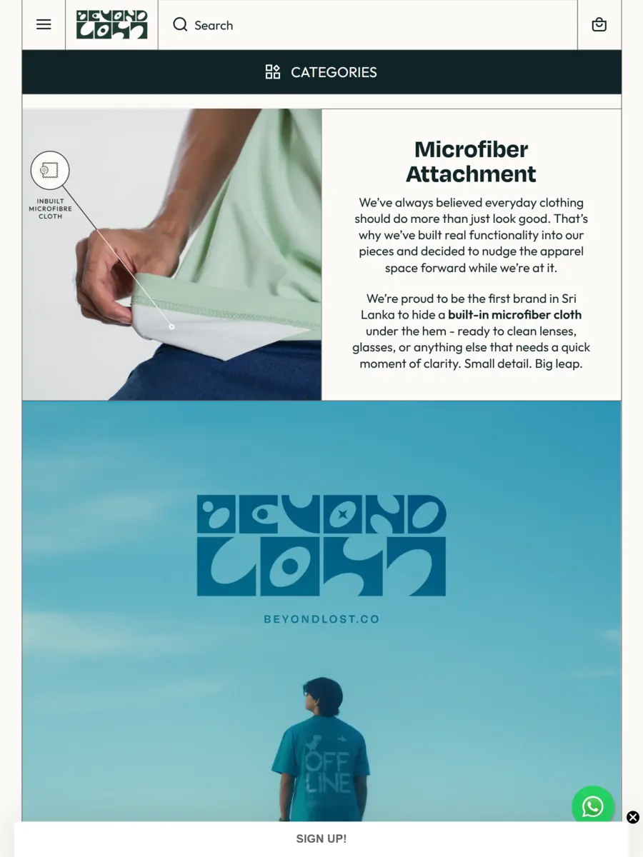 Beyond Lost website